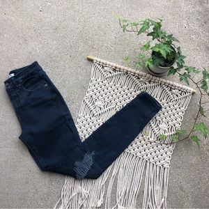 Good American Distressed Good Legs Jeans Size 0/25